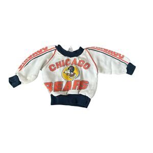Vintage 80s Chicago Bears Snoopy NFL Football Infant Sweatshirt VTG